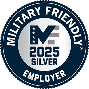 Military Friendly Employer 2025 Silver